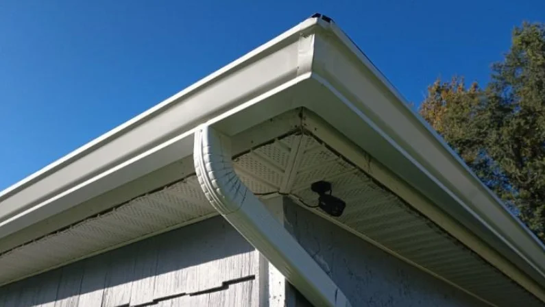 New gutters installed on Florida home