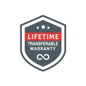 One Gutter Guard Lifetime Transferable Warranty