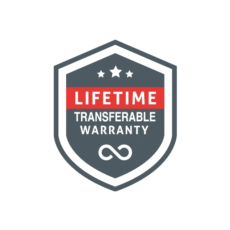 One Gutter Guard Lifetime Transferable Warranty