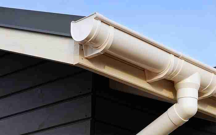 Metal Rain Gutter Installation